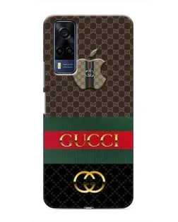 Чехол для Vivo Y51 (2020) с картинкой «Gucci — брендированный десерт» Чехол для Vivo Y51 (2020) с картинкой «Gucci — брендированный десерт»