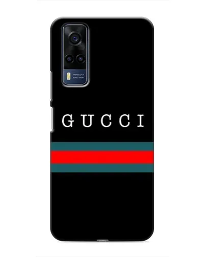 Чехол для Vivo Y51 (2020) с картинкой «Gucci — красный пояс»