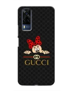 Чехол для Vivo Y51 (2020) с картинкой «Минни Маус Gucci — черный» Чехол для Vivo Y51 (2020) с картинкой «Минни Маус Gucci — черный»