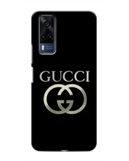 Чехол для Vivo Y51 (2020) с картинкой «Gucci — золото на черном» Чехол для Vivo Y51 (2020) с картинкой «Gucci — золото на черном»