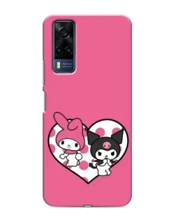 Чохол для Vivo Y51 (2020) з картинкою «Kuromi та My Melody»