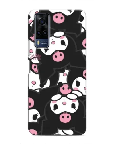 Чехол для Vivo Y51 (2020) с картинкой «Паттерн голов Куроми» Чехол для Vivo Y51 (2020) с картинкой «Паттерн голов Куроми»