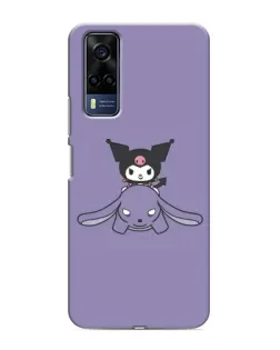 Чохол для Vivo Y51 (2020) з картинкою «Kuromi на ліловому фоні»