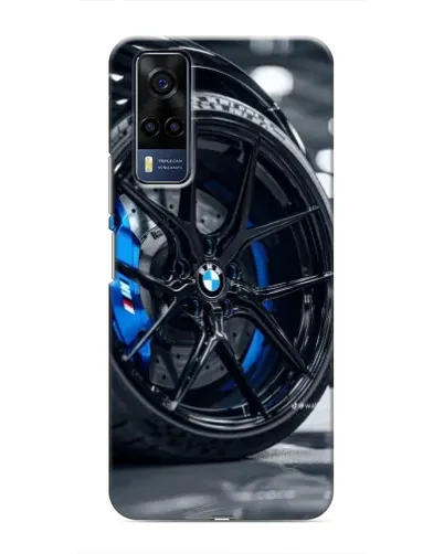 Чехол для Vivo Y51 (2020) с картинкой «Колесо BMW вблизи» Чехол для Vivo Y51 (2020) с картинкой «Колесо BMW вблизи»