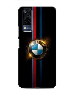 Чехол для Vivo Y51 (2020) с картинкой «BMW M-Power неон»