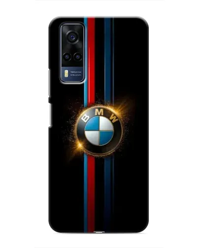 Чехол для Vivo Y51 (2020) с картинкой «BMW M-Power неон» Чехол для Vivo Y51 (2020) с картинкой «BMW M-Power неон»