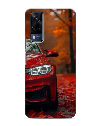 Чехол для Vivo Y51 (2020) с картинкой «Осенняя BMW M4»