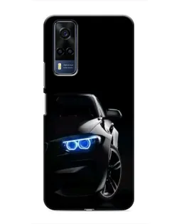 Чехол для Vivo Y51 (2020) с картинкой «BMW — ночной взгляд»