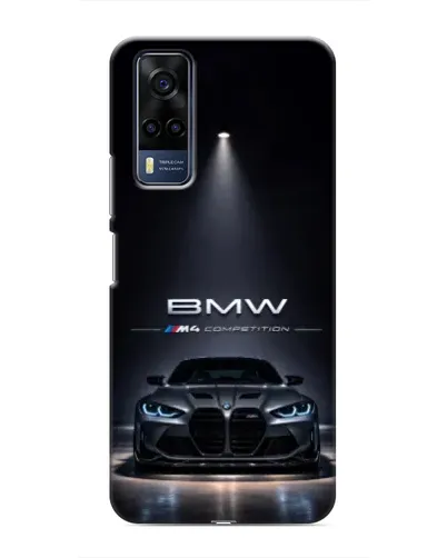 Чехол для Vivo Y51 (2020) с картинкой «BMW сквозь ночной город» Чехол для Vivo Y51 (2020) с картинкой «BMW сквозь ночной город»