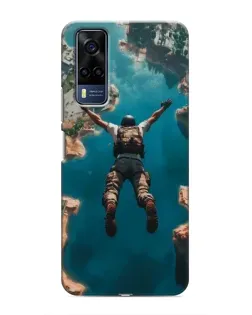 Чохол для Vivo Y51 (2020) з картинкою «PUBG — вільне падіння»
