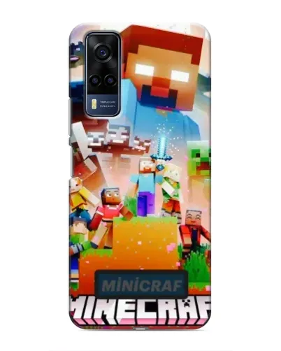 Чехол для Vivo Y51 (2020) с картинкой «Minecraft герои игры» Чехол для Vivo Y51 (2020) с картинкой «Minecraft герои игры»