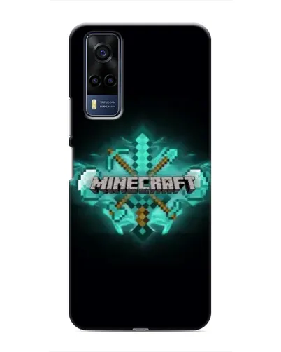 Чехол для Vivo Y51 (2020) с картинкой «Minecraft Diamond лого» Чехол для Vivo Y51 (2020) с картинкой «Minecraft Diamond лого»