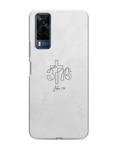 Чехол для Vivo Y51 (2020) с картинкой «Иоанна 3:16 Крест» Чехол для Vivo Y51 (2020) с картинкой «Иоанна 3:16 Крест»