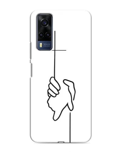 Чехол для Vivo Y51 (2020) с картинкой «Рука держит» Чехол для Vivo Y51 (2020) с картинкой «Рука держит»