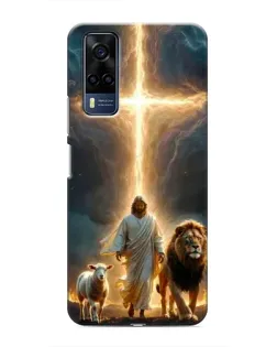 Чохол для Vivo Y51 (2020) з картинкою «Лев Юди та Світло»