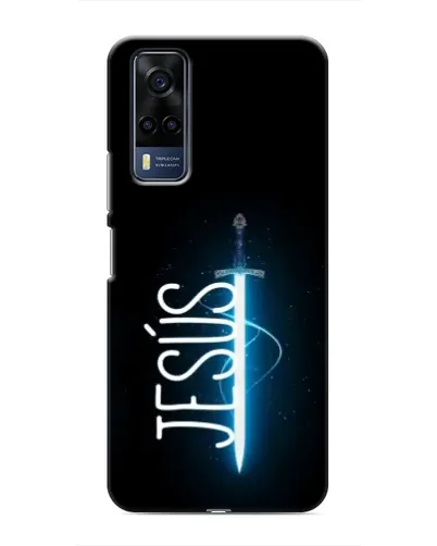 Чехол для Vivo Y51 (2020) с картинкой «Меч Духа Jesus» Чехол для Vivo Y51 (2020) с картинкой «Меч Духа Jesus»