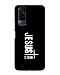 Чехол для Vivo Y51 (2020) с картинкой «Вертикаль веры Jesus»