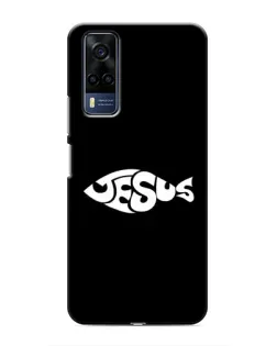 Чехол для Vivo Y51 (2020) с картинкой «Рыба Jesus» Чехол для Vivo Y51 (2020) с картинкой «Рыба Jesus»