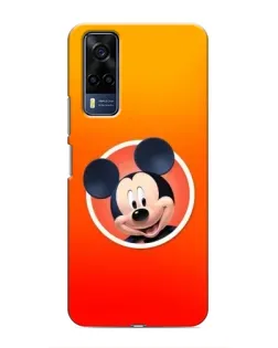 Чехол для Vivo Y51 (2020) с картинкой «Mickey в круге»
