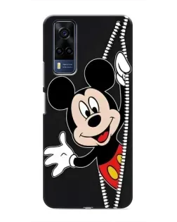 Чехол для Vivo Y51 (2020) с картинкой «Микки раздвигает стены»