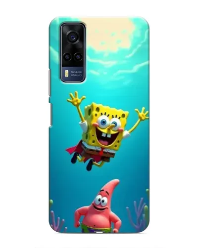 Чехол для Vivo Y51 (2020) с картинкой «Спанч Боб под водой» Чехол для Vivo Y51 (2020) с картинкой «Спанч Боб под водой»