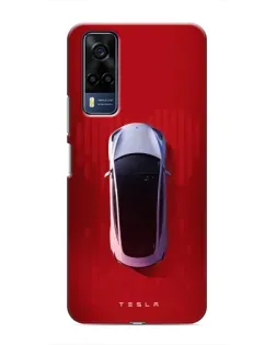 Чохол для Vivo Y51 (2020) з картинкою «Tesla Top View»