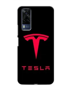 Чехол для Vivo Y51 (2020) с картинкой «Tesla Red Logo» Чехол для Vivo Y51 (2020) с картинкой «Tesla Red Logo»