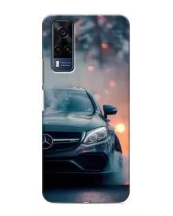 Чохол для Vivo Y51 (2020) з картинкою «Mercedes — нічне місто»