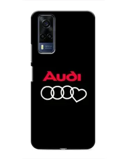 Чохол для Vivo Y51 (2020) з картинкою «Логотип Audi Heart»