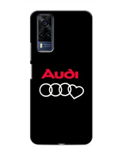 Чехол для Vivo Y51 (2020) с картинкой «Логотип Audi Heart»
