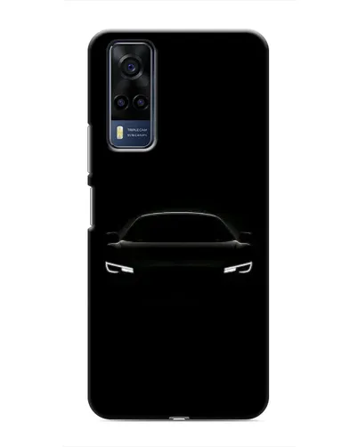 Чехол для Vivo Y51 (2020) с картинкой «Взгляд Audi в темноте»