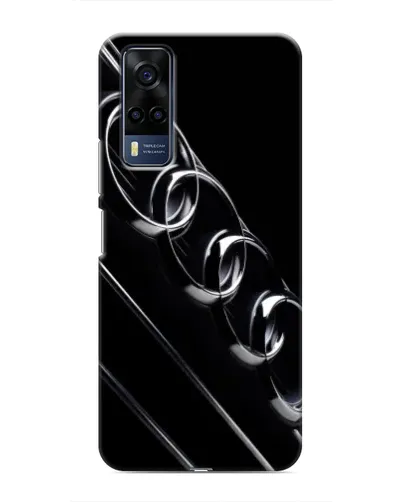 Чехол для Vivo Y51 (2020) с картинкой «Audi — абстрактные кольца»
