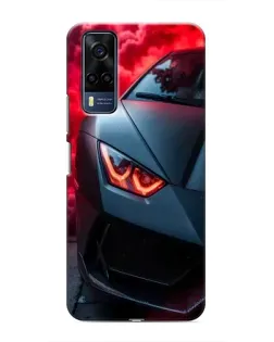 Чохол для Vivo Y51 (2020) з картинкою «Lamborghini червоне сяйво»