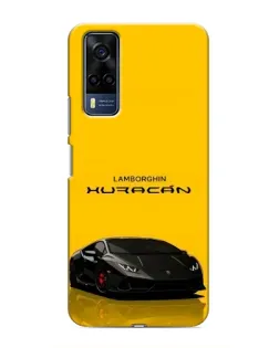 Чехол для Vivo Y51 (2020) с картинкой «Lamborghini Huracan черный»