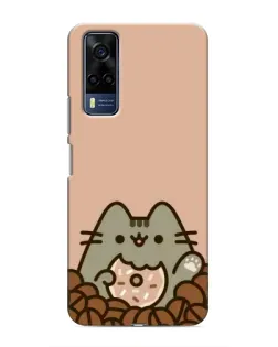 Чохол для Vivo Y51 (2020) з картинкою «Кавовий Пушин» Чохол для Vivo Y51 (2020) з картинкою «Кавовий Пушин»