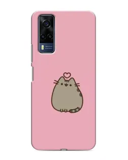 Чохол для Vivo Y51 (2020) з картинкою «Pusheen серце» Чохол для Vivo Y51 (2020) з картинкою «Pusheen серце»