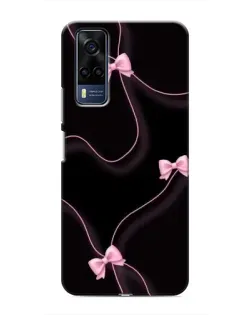 Чехол для Vivo Y51 (2020) с картинкой «Розовые ленты»