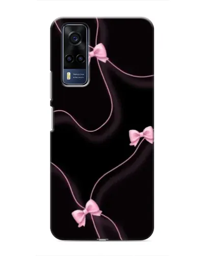Чехол для Vivo Y51 (2020) с картинкой «Розовые ленты»