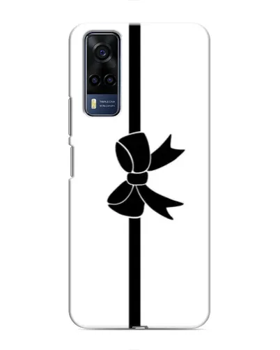 Чехол для Vivo Y51 (2020) с картинкой «Вертикальный бант»
