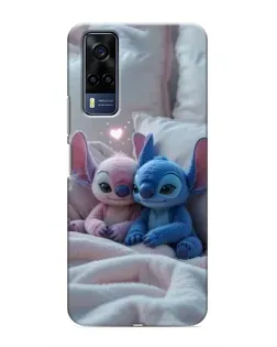 Чохол для Vivo Y51 (2020) з картинкою «Плюшеві Стіч Ангел»