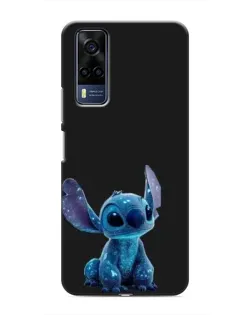 Чохол для Vivo Y51 (2020) з картинкою «Стіч на чорному»