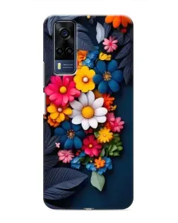 Чехол для Vivo Y51 (2020) с картинкой «Цветочная феерия» Чехол для Vivo Y51 (2020) с картинкой «Цветочная феерия»