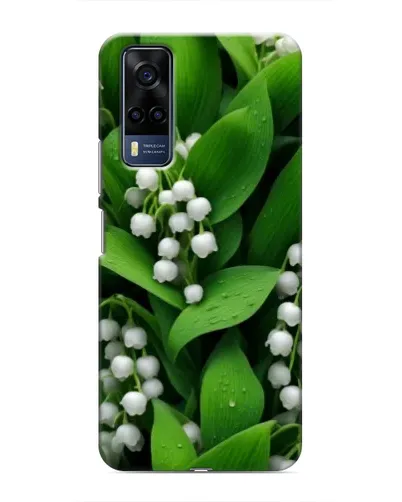 Чехол для Vivo Y51 (2020) с картинкой «Ландыши в зелени»
