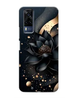 Чехол для Vivo Y51 (2020) с картинкой «Черный лотос» Чехол для Vivo Y51 (2020) с картинкой «Черный лотос»