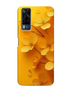 Чехол для Vivo Y51 (2020) с картинкой «Золотые лепестки» Чехол для Vivo Y51 (2020) с картинкой «Золотые лепестки»
