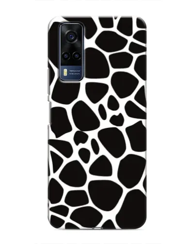 Чехол для Vivo Y51 (2020) с картинкой «Черно-белый жираф» Чехол для Vivo Y51 (2020) с картинкой «Черно-белый жираф»
