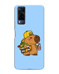 Чехол для Vivo Y51 (2020) с картинкой «Капибара на скейте» Чехол для Vivo Y51 (2020) с картинкой «Капибара на скейте»