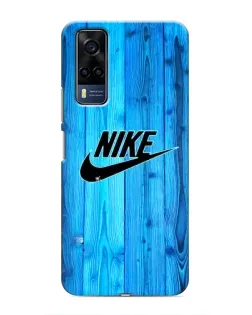 Чехол для Vivo Y53S с картинкой «Голубое дерево Nike»