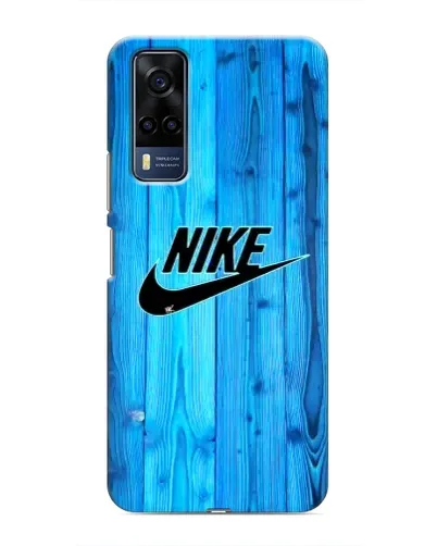 Чехол для Vivo Y53S с картинкой «Голубое дерево Nike»