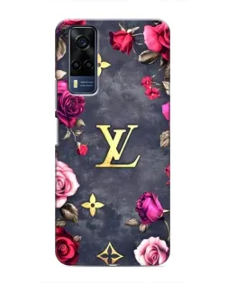 Чехол для Vivo Y53S с картинкой «Цветочный Louis Vuitton» Чехол для Vivo Y53S с картинкой «Цветочный Louis Vuitton»